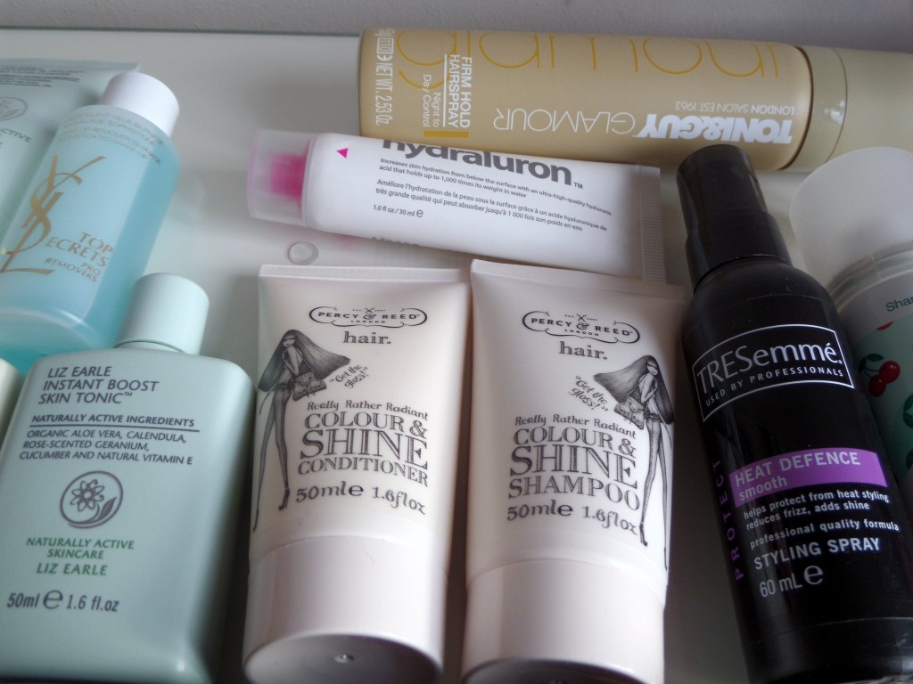 What's in my travel make-up bag