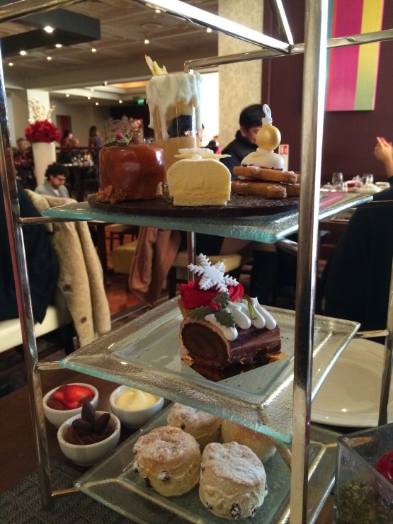 Afternoon tea at the Hilton on Park Lane 