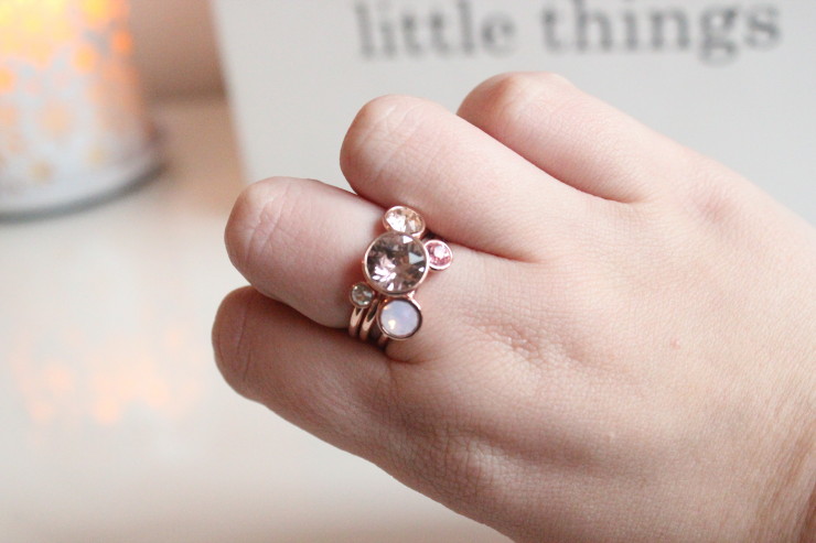 Ted Baker Rose Gold Stacking Ring