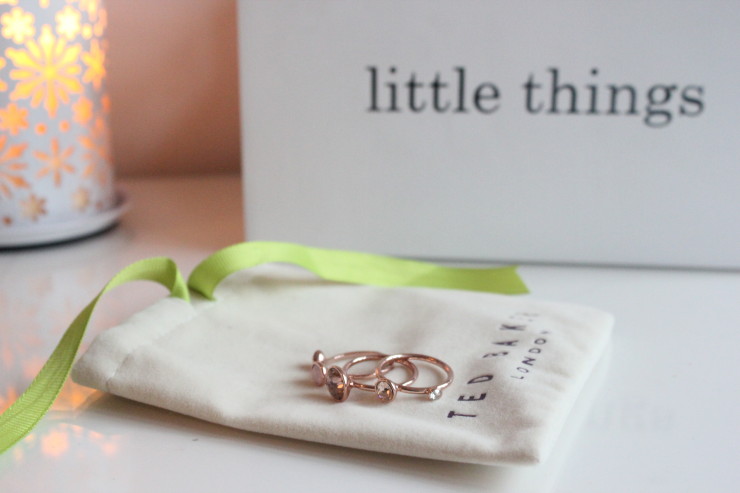 Ted Baker Rose Gold Stacking Ring