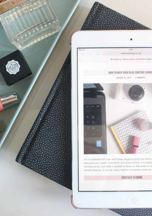 Turning ideas into blog posts