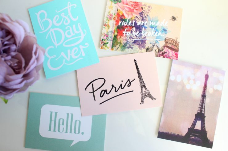 Paperchase postcards