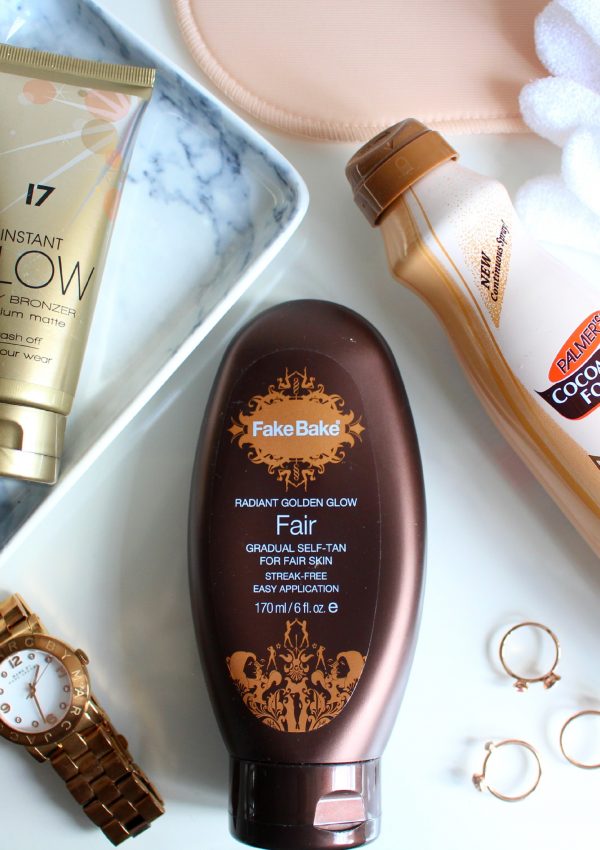 How to apply fake tan