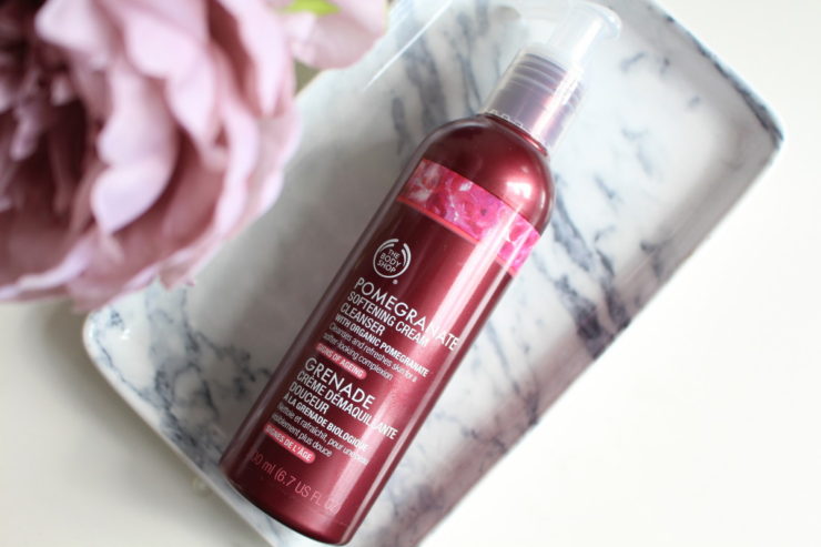 The Body Shop Pomegranate Softening Cream Cleanser