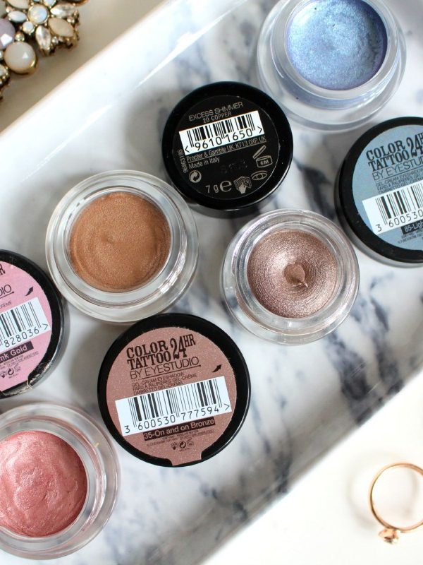Favourite drugstore cream eyeshadows
