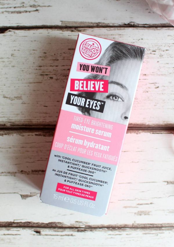 Soap and Glory You Won't Believe Your Eyes