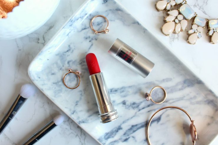 Lancome Rouge in Love Rouge Saint Honore lipstick