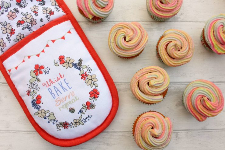 Rainbow Swirl Cupcake Recipe