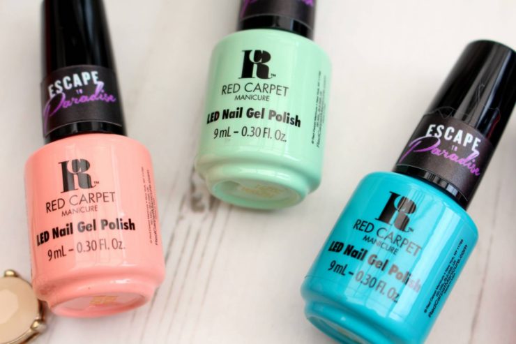 Red Carpet Manicure Escape to Paradise Collection 