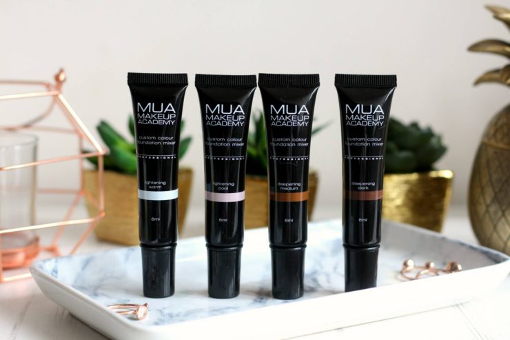 MUA Customer Colour Foundation Mixers