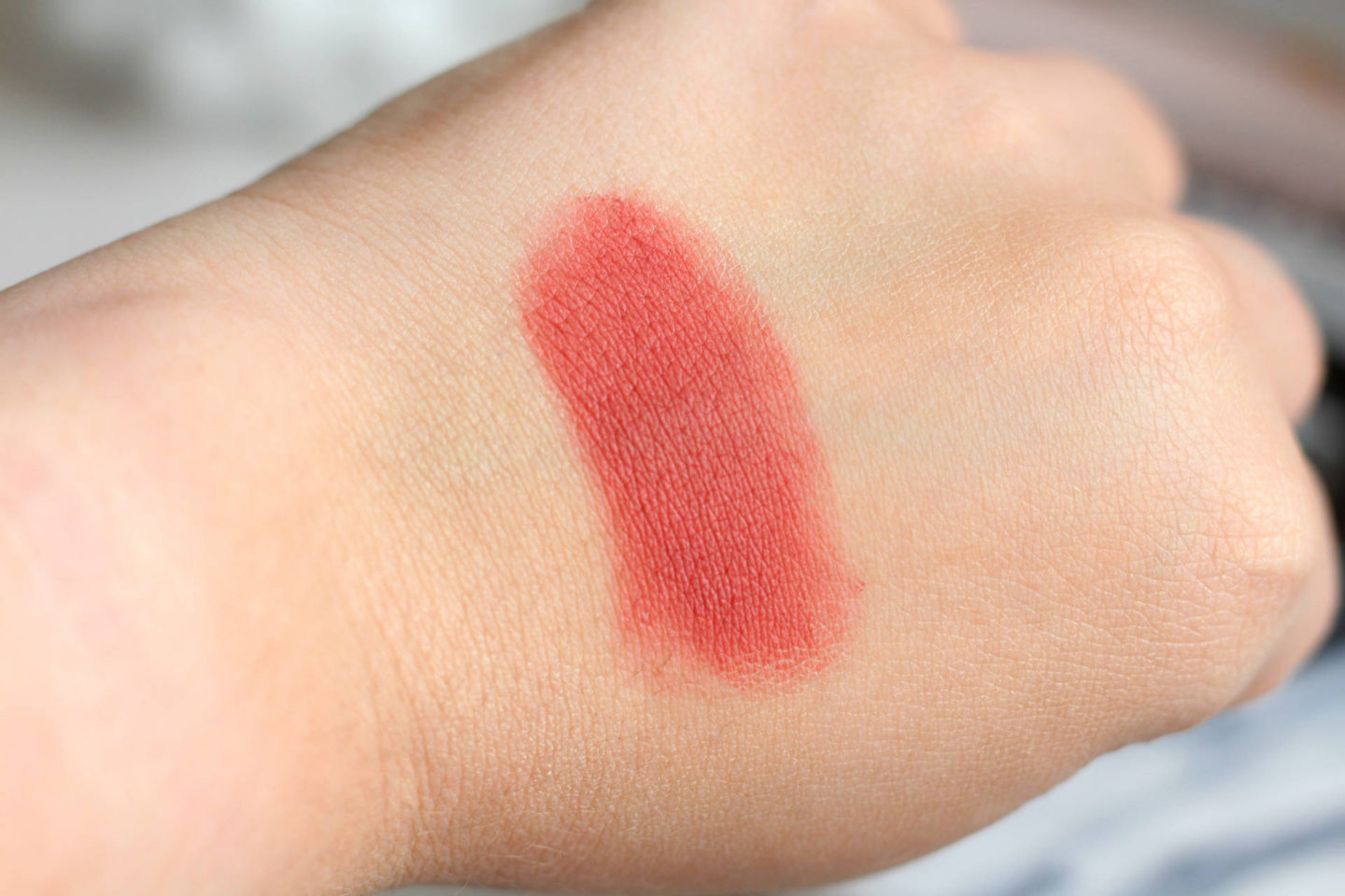 Vincent Longo Crème to powder blush in Terra Dew