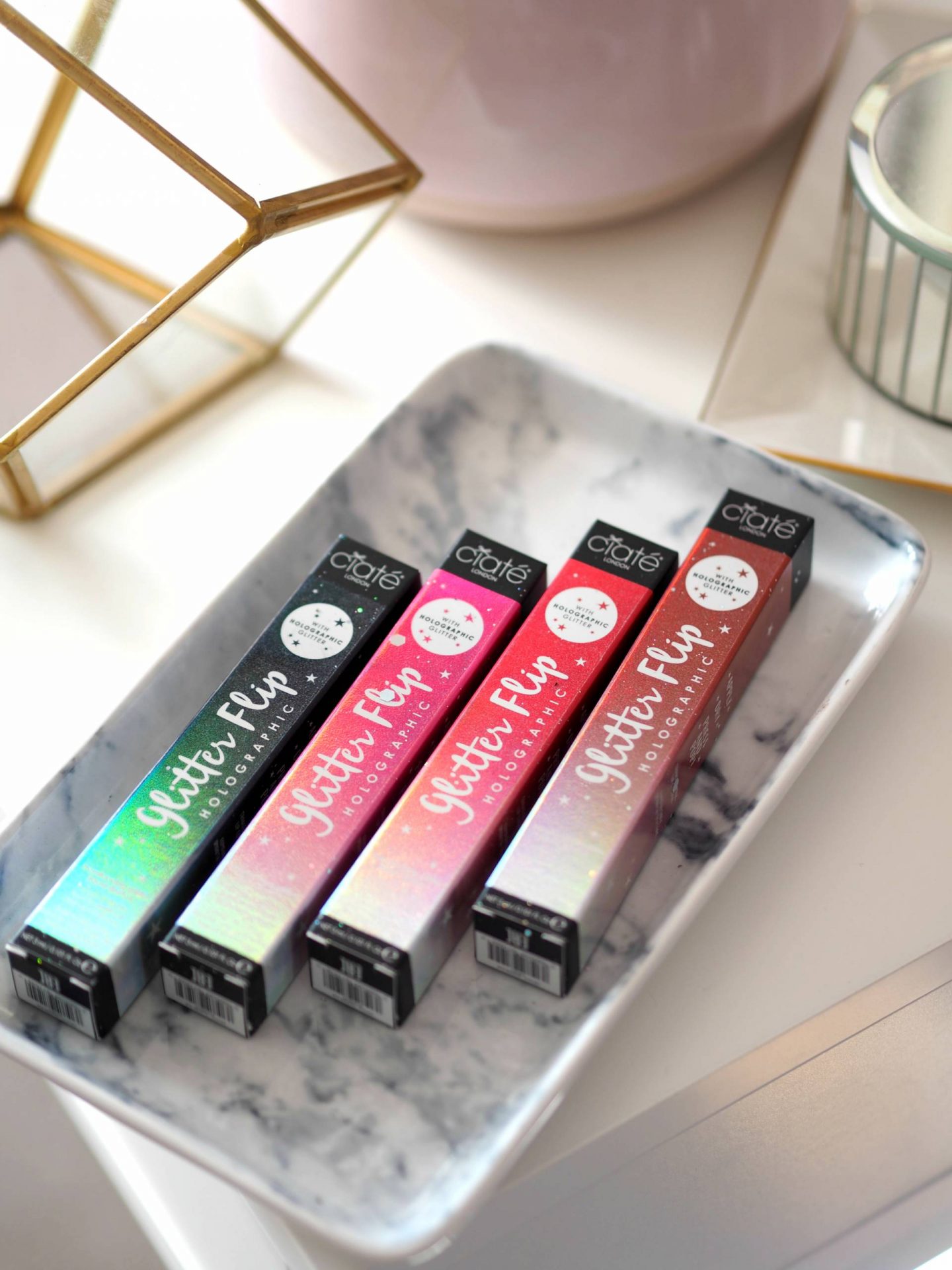 The new Ciate Glitter Flip Holographic Collection