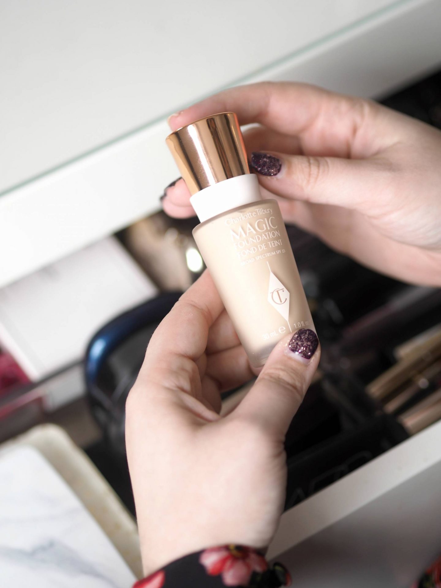 Downsizing my makeup collection | Merry Musing