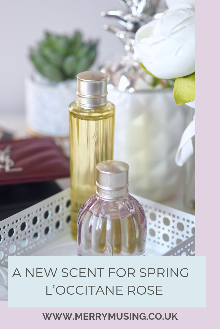 A new scent for Spring L'Occitane Rose