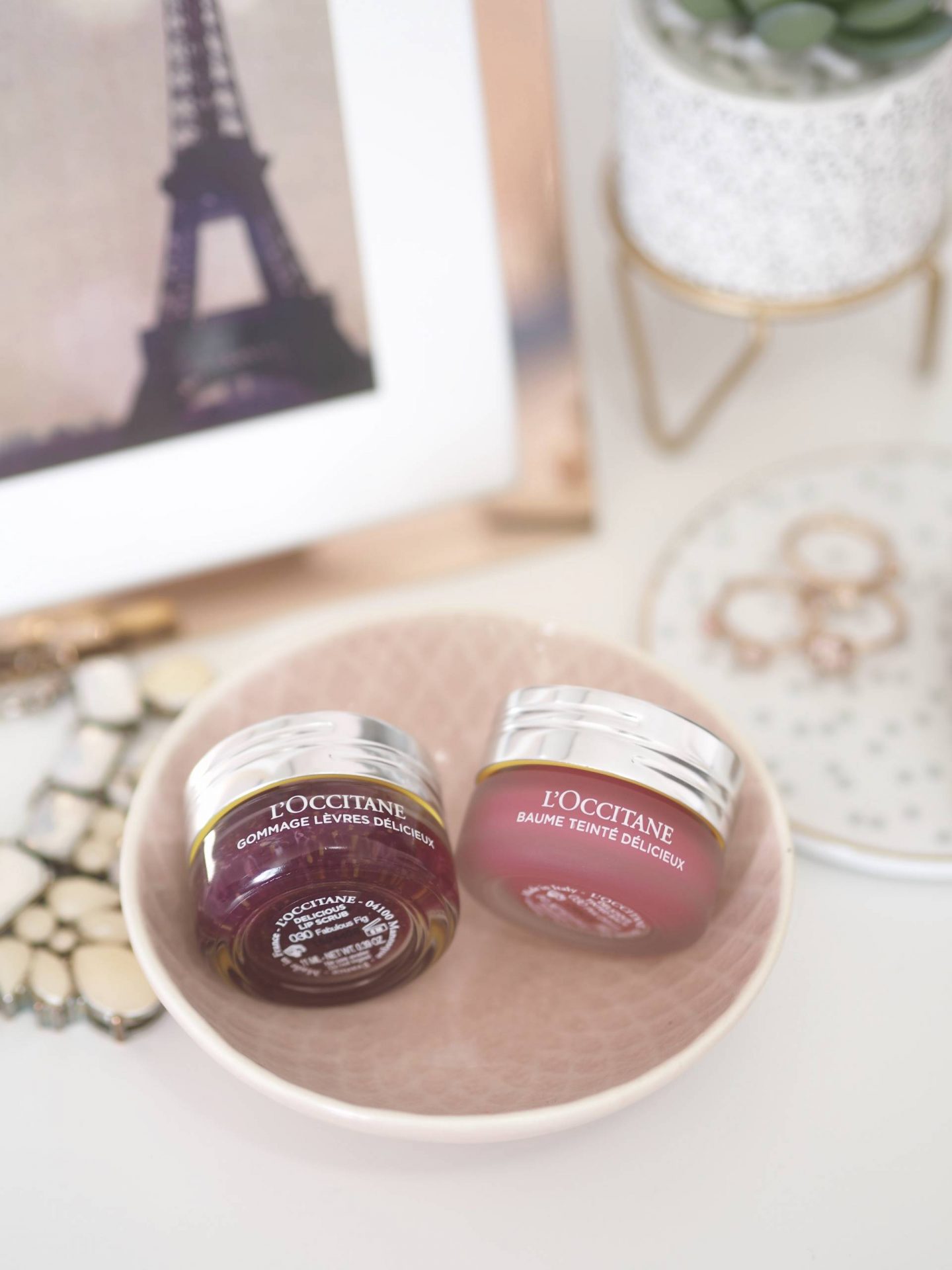 Getting summer ready lips with L'Occitane