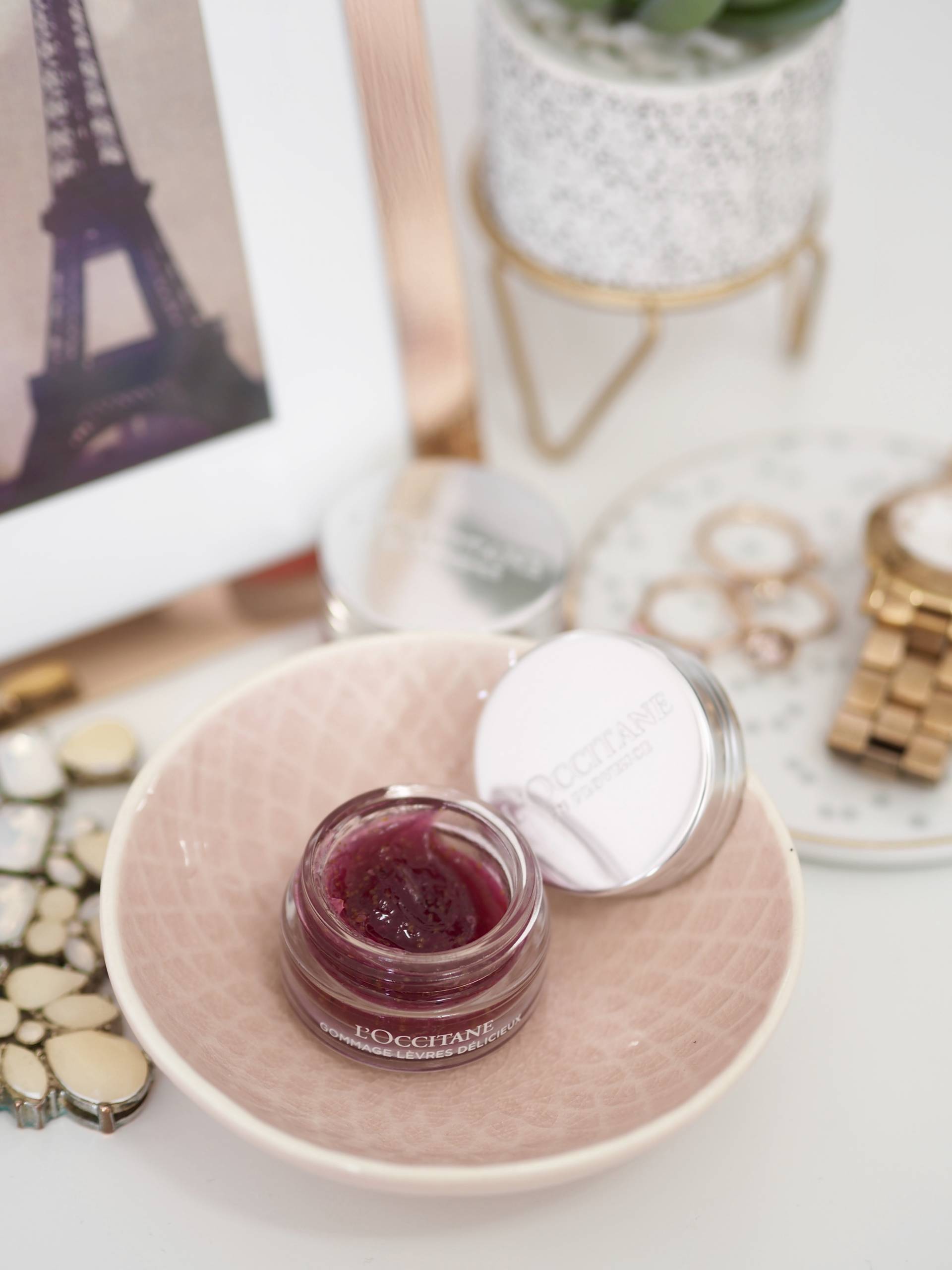 Getting summer ready lips with L'Occitane