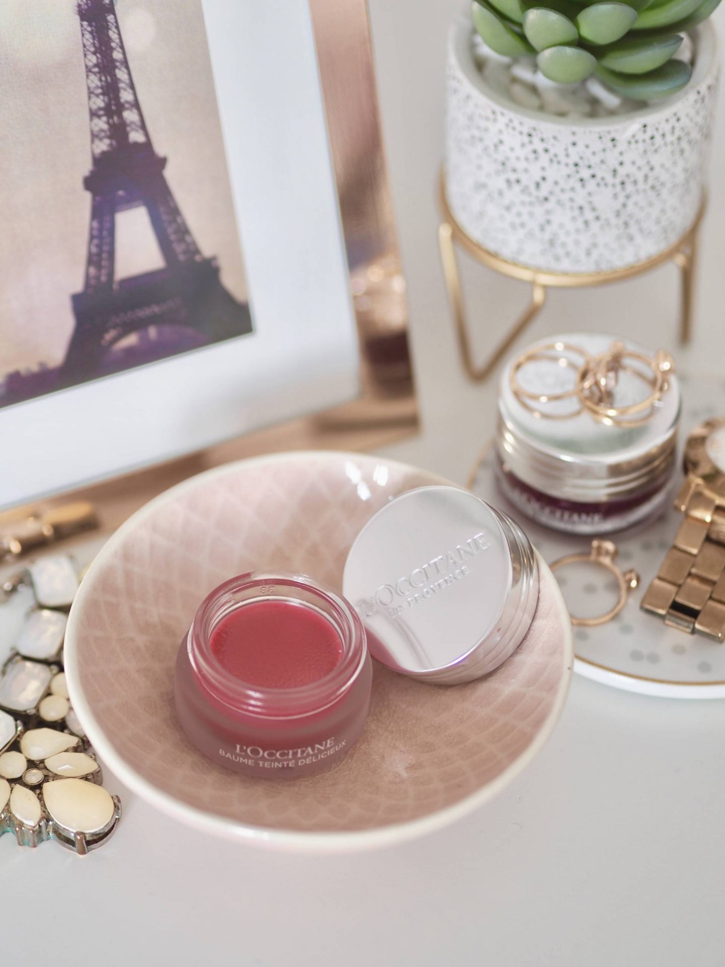 Getting summer ready lips with L'Occitane