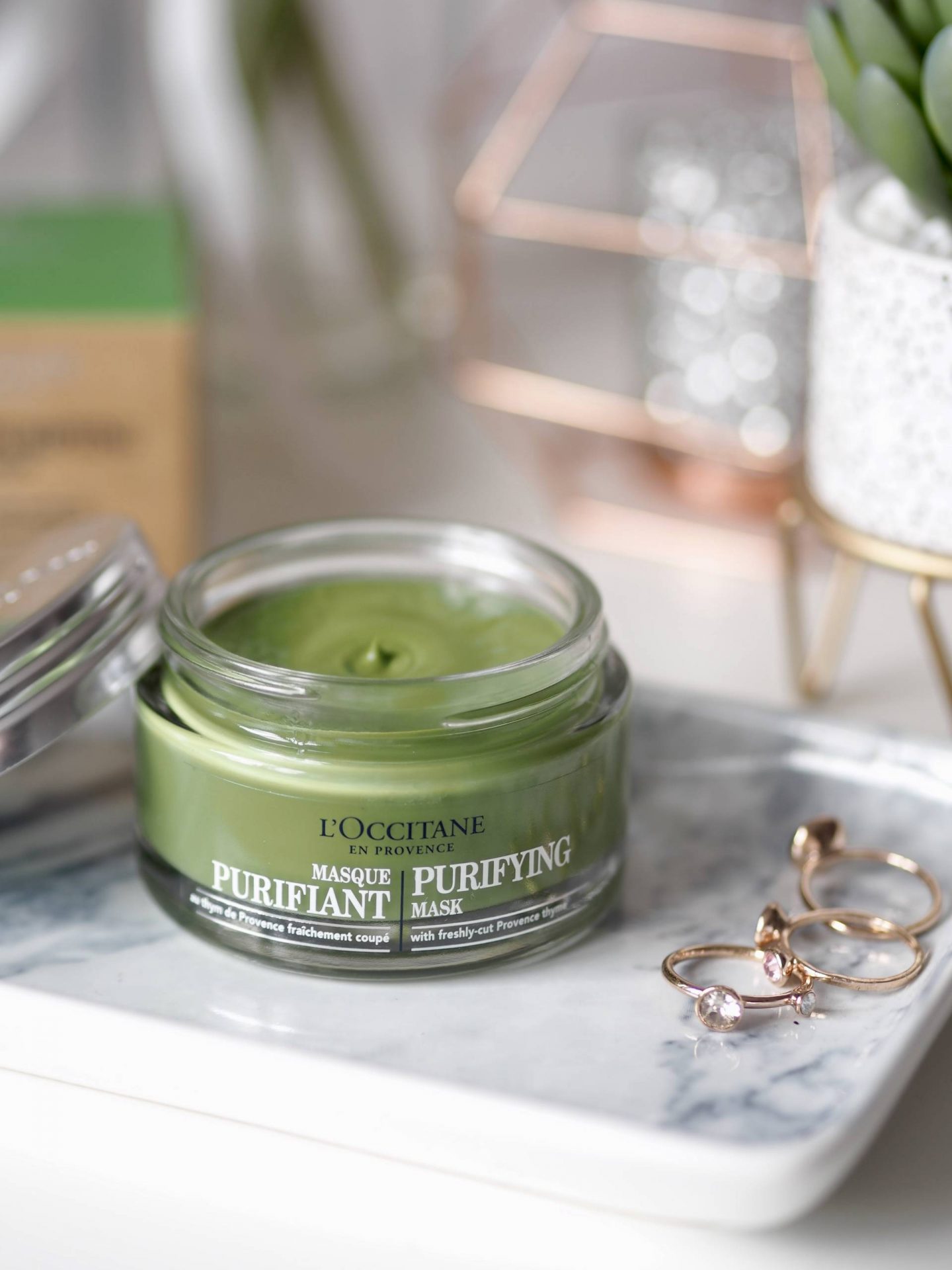 L’Occitane purifying face mask