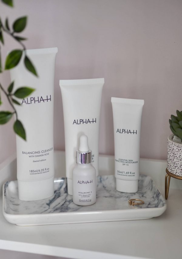 Four Alpha H products for healthier skin
