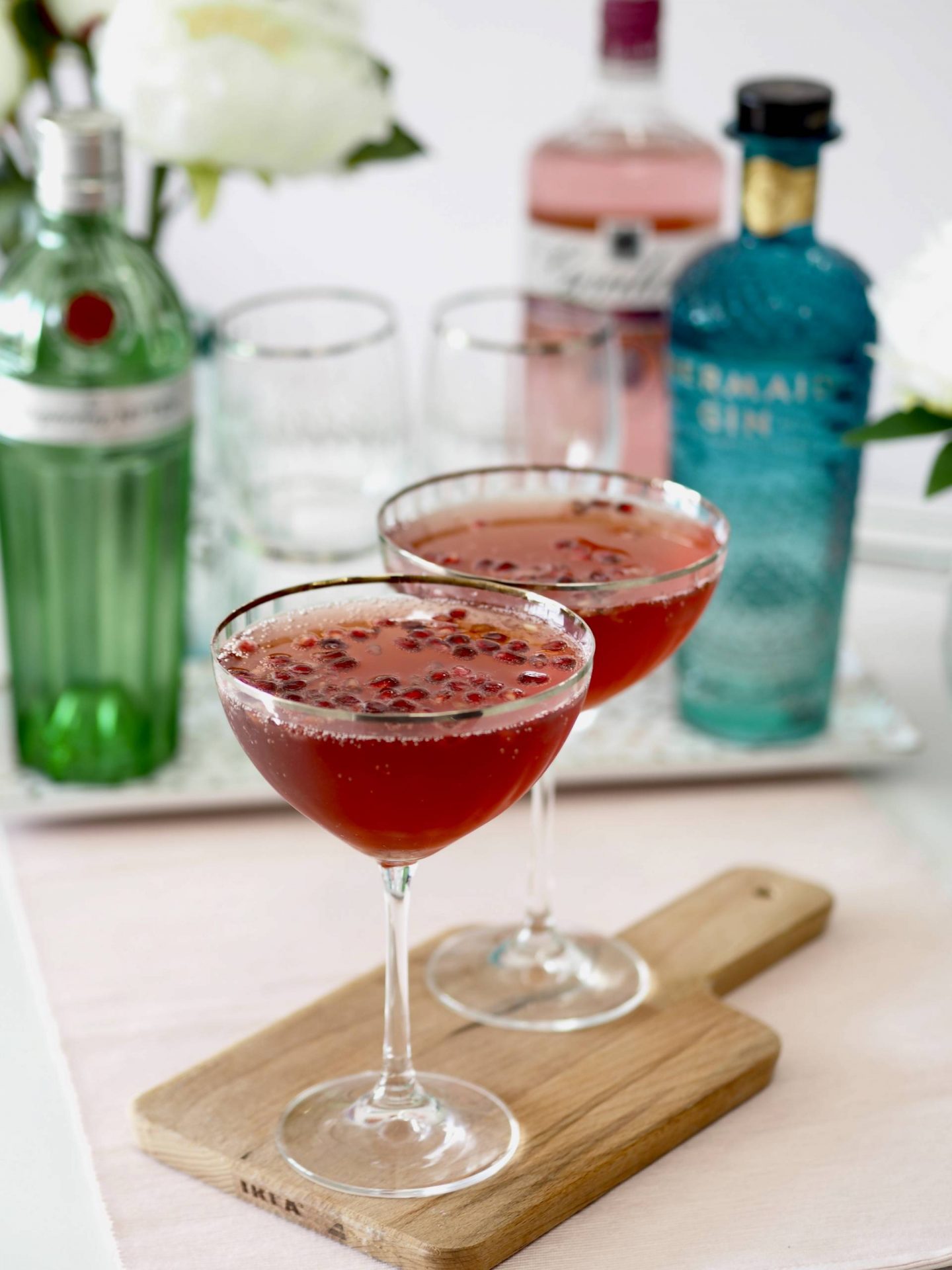 three easy gin cocktails