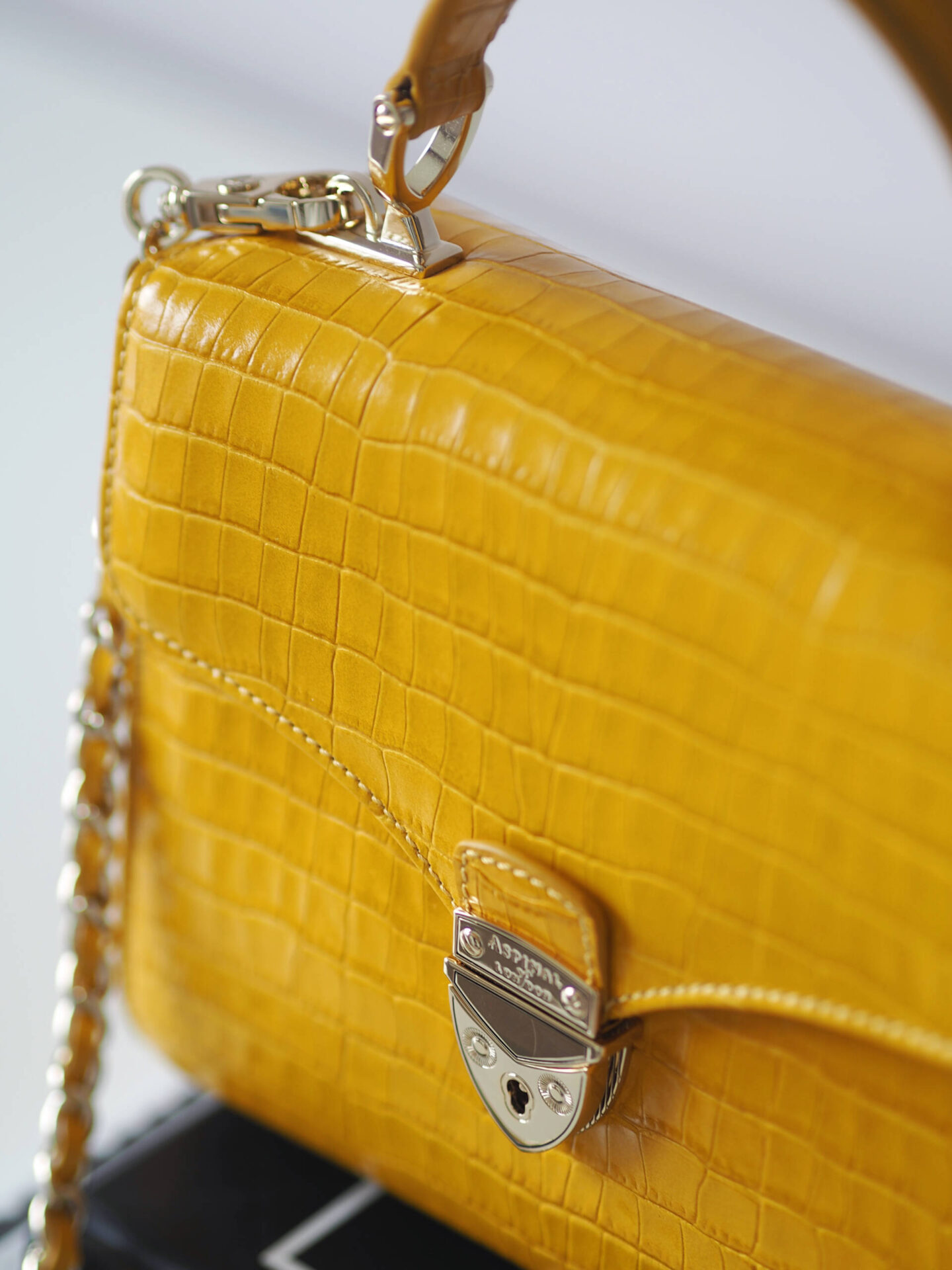 Aspinal Bright Mustard Mayfair Review
