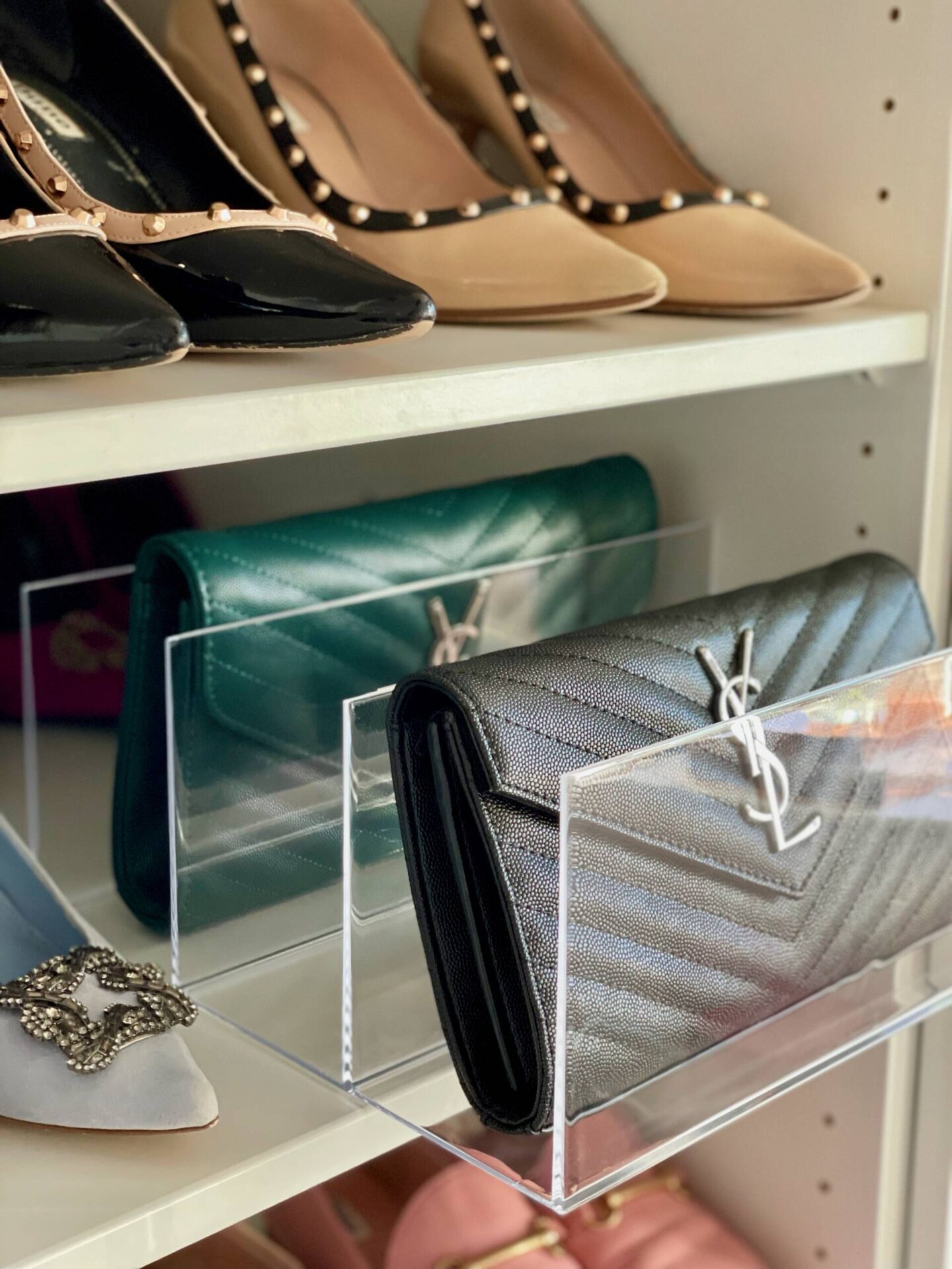 How I store my designer handbags